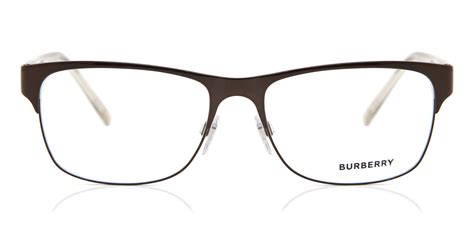 be1289 burberry|burberry semi rimless eyeglasses.